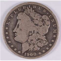 1900-O/CC MORGAN SILVER DOLLAR, FINE