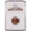 Image 1 : 1946 LINCOLN CENT, NGC MS-66 RED RARE!!!