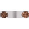 Image 6 : ( 4 ) 1958-D LINCOLN CENTS , NGC MS-66 RED  GEMS