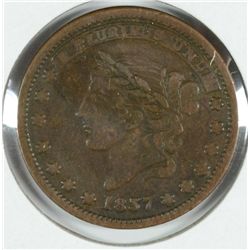 1837 HARD TIMES TOKEN FINE
