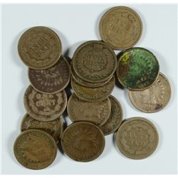 LOT of (15) INDIAN HEAD CENTS