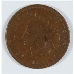 1872 INDIAN HEAD CENT VG-FINE NICE