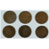 Image 1 : INDIAN HEAD LOT, 1876 AG, 1878 FINE, 1878 GOOD, 1878 VG-F, 1878 AG, 1879 AG