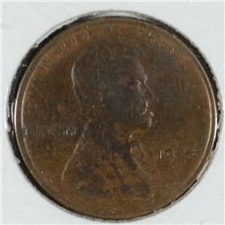 1922 No D T-2 LINCOLN CENT VF NICE, RARE