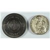 Image 2 : 2 - MEDALS: PIVS XII & 25th ANNIVERSARY UNITED NATIONS