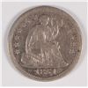 Image 1 : 1851-O SEATED HALF DIME AU-55