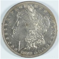 1893 MORGAN DOLLAR XF/AU