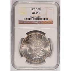 1885-O MORGAN DOLLAR NGC MS-65+