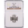 Image 1 : 1945-D MERCURY DIME, NGC MS-66 BLAST WHITE!