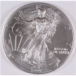1999 AMERICAN SILVER EAGLE, BU!