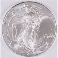 2006 AMERICAN SILVER EAGLE, UNC.
