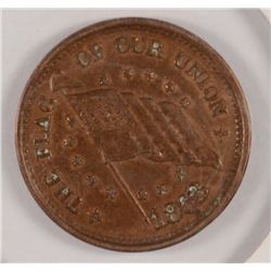 1863 CIVIL WAR TOKEN (ARMY & NAVY)