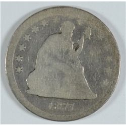 1877-CC SEATED QUARTER GOOD