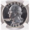 Image 2 : 1960 WASHINGTON QUARTER, NGC PROOF-67 CAMEO!