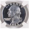 Image 2 : 1963 WASHINGTON QUARTER, NGC PROOF-67 CAMEO!