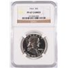 Image 1 : 1963 FRANKLIN HALF DOLLAR, NGC PROOF-67 CAMEO!