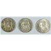Image 1 : LOT OF  ( 3 ) 1966 BAHAMAS $5.00 SILVER COINS, ALMOST 4oz. ASW