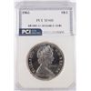 Image 1 : 1965 CANADIAN SILVER DOLLAR, PCI MS-66!  TRENDS FOR $3000.00!