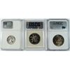 Image 2 : 3 COINS: 1992-S OLYMPIC HALF DOLLAR PROOF, 1955 QUARTER NGC PF 66 CAMEO,
