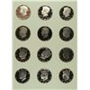 Image 2 : PROOF KENNEDY HALF DOLLAR COLLECTION FROM 1968-2004
