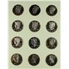 Image 3 : PROOF KENNEDY HALF DOLLAR COLLECTION FROM 1968-2004