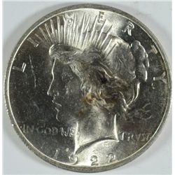 1922 PEACE DOLLAR MS-62