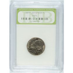1960 JEFFERSON NICKEL INB MS-70