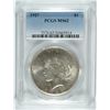 Image 1 : 1927 PEACE DOLLAR PCGS MS 62 NICE