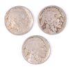 Image 1 : (3) 1913 I BUFFALO NICKELS AG