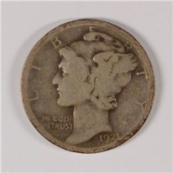 1921 MERCURY DIME AG/G