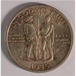 1935 BOONE COMMEN HALF DOLLAR XF