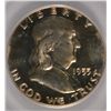 Image 2 : 1955 PROOF FRANKLIN HALF DOLLAR PCGS PR-65