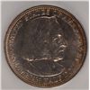 Image 2 : 1892 COLUMBIAN EXPO COMMEN HALF DOLLAR SEGS MS-63 PL