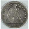 Image 1 : 1872 SEATED  DOLLAR, VF