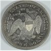 Image 2 : 1872 SEATED  DOLLAR, VF