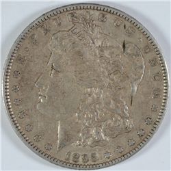 1895-O MORGAN SILVER DOLLAR, AU-53  100%  ORIGINAL KEY!