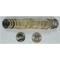 LOT OF ( 37 ) GEM BU WASHINGTON QUARTERS
