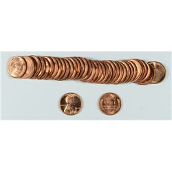 LOT OF ( 38 ) GEM BU 1946 LINCOLN CENTS