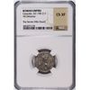 Image 1 : ROMAN EMPIRE ANCIENT SILVER DENARIUS, CARACALLA, A.D. 198-217  NGC CHOICE XF