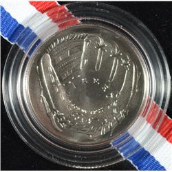 2014 U.S. MINT BASEBALL HALL OF FAME UNCIRCULATED HALF DOLLAR, ORIG. PACKAGING