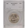 Image 1 : 1938 NEW ROCHELLE COMMEN HALF DOLLAR SEGS MS-64