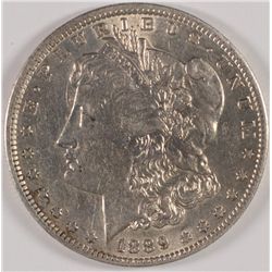 1889-O MORGAN DOLLAR AU-50