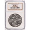 Image 1 : 1989 SILVER AMERICAN EAGLE NGC MS-68
