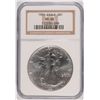 Image 1 : 1991 SILVER AMERICAN EAGLE NGC MS-68