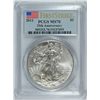 Image 1 : 2011 AMERICAN SILVER EAGLE  ( 25th ANNIVERSARY ) PCGS MS-70!