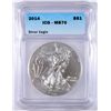 Image 1 : 2014 AMERICAN SILVER EAGLE, ICG MS-70!   PREFECT!