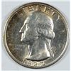 Image 1 : 1932 WASHINGTON QUARTER, MS-64 WITH SOME RAINBOW TONING, NICE!!
