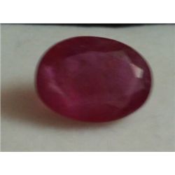 9.25 Ct Ruby Oval Shape Stone