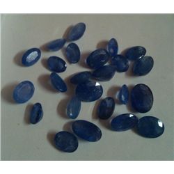 Natural African Tanzanite Loose 52.60 Ctw Oval Cut Stones