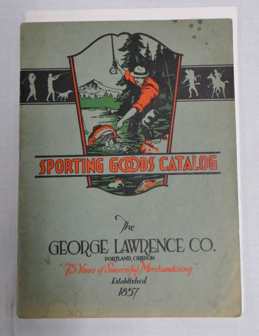 1932 Lawrence Co. Sporting Goods Catalog, very good cond.